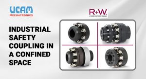 Industrial safety coupling in a confined space